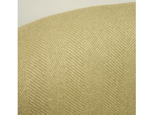 Meadow Green Herringbone Loveseat