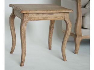 Natural Oak End Table