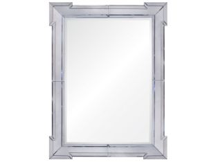 Antiqued Mirror-Framed Mirror