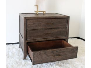 Hudson 3-Drawer Nightstand