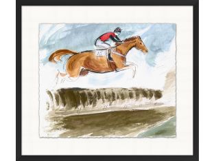 At the Races 2 31.5W x 27.5H