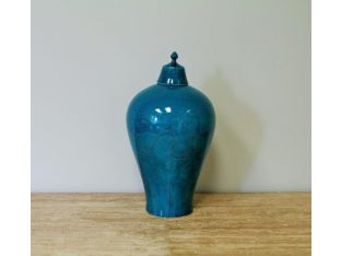 Turquoise Mei Ping Jar
